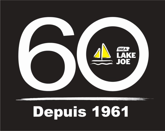 Logo du 60e anniversaire d'INCA Lake Joe