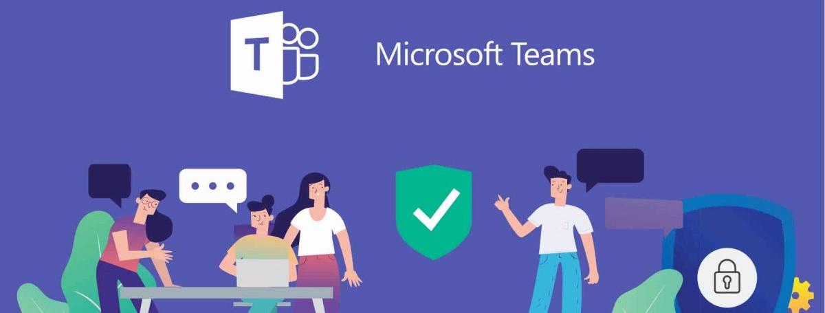 The Microsoft Teams logo. 
