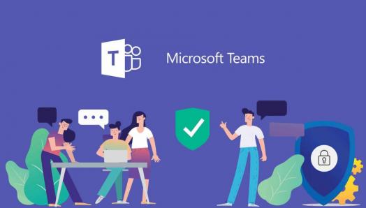 The Microsoft Teams logo. 